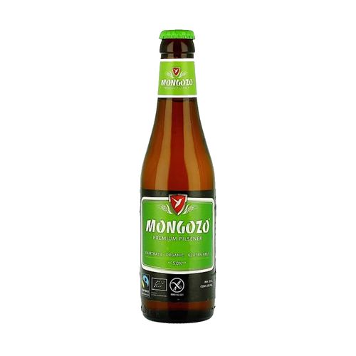 Cerveza Mongozo Premium Pilsener Botella 330ml - Casa de la Cerveza