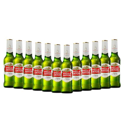 Promoción 12 Botellas Stella Artois 330ml - Casa de la Cerveza