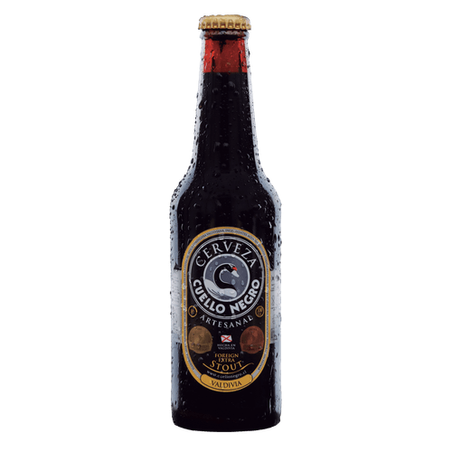 Cerveza Cuello Negro Stout Botella 330 ml - Casa de la Cerveza