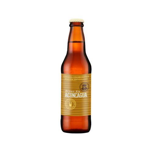 Cerveza Del Puerto Aconcagua Brown Ale Botella 330ml - Casa de la Cerveza