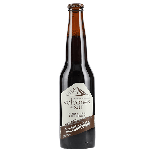 Cerveza Volcanes del Sur Bockchocolate Botella 350ml - Casa de la Cerveza