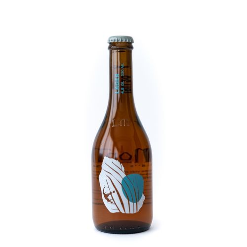Cerveza La Montaña Lager Botella 330ml - Casa de la Cerveza