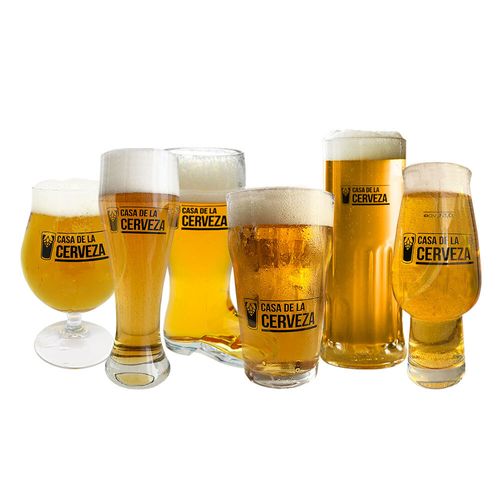 Pack Coleccionista de Vasos Casa de la Cerveza - Casa de la Cerveza