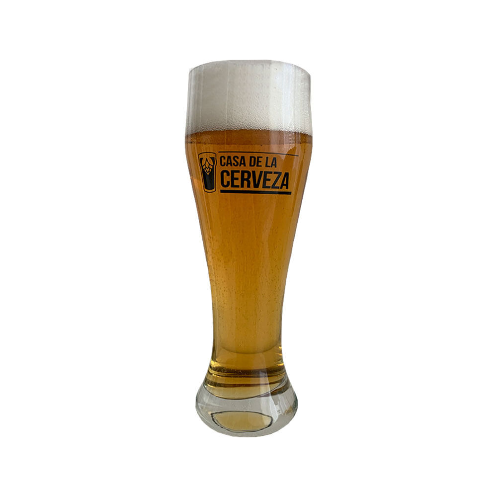 Vaso Casa de la Cerveza Weizen 500cc - Casa de la cerveza