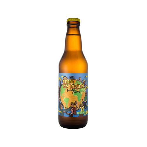 Cerveza Mossto Todo es Pilsen Bohemian Pilsen Botella 330ml - Casa de la Cerveza