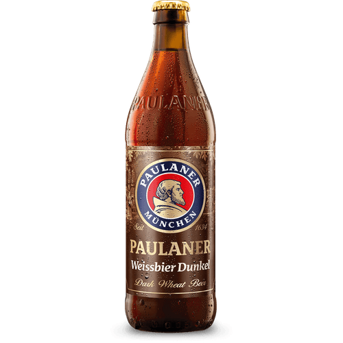 Cerveza Paulaner Weissbier Dunkel Botella 500ml - Casa de la Cerveza