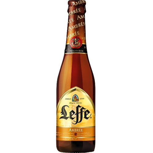 Cerveza Leffe Ambrée Botella 330ml - Casa de la Cerveza